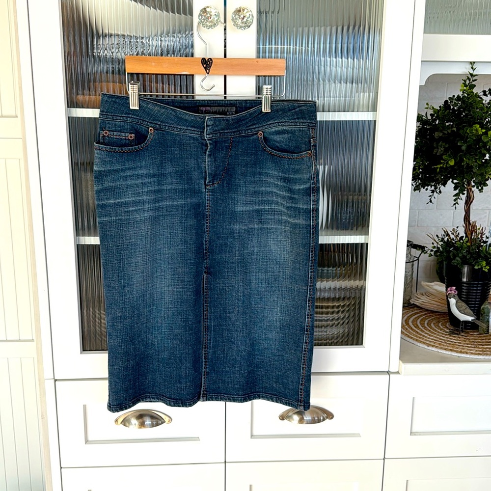 🚨 Joe’s Jeans Front Slit Pencil Skirt Denim